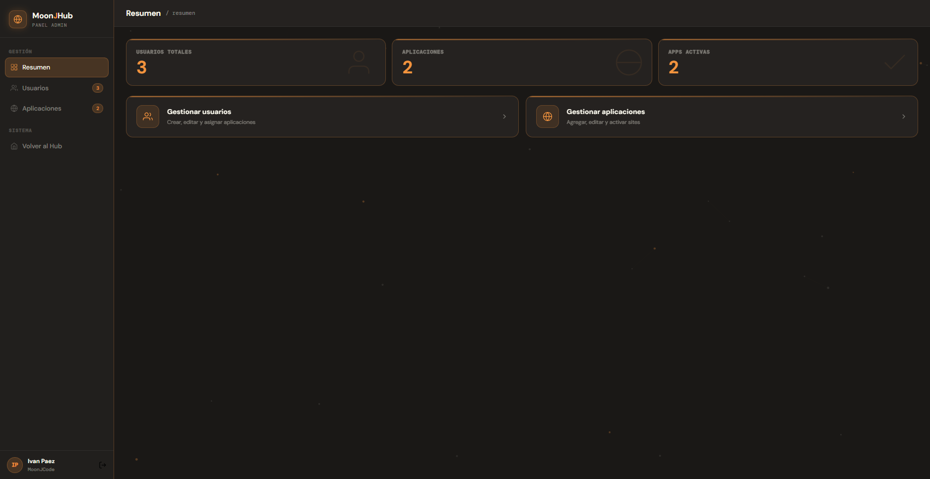 MoonHub Platform