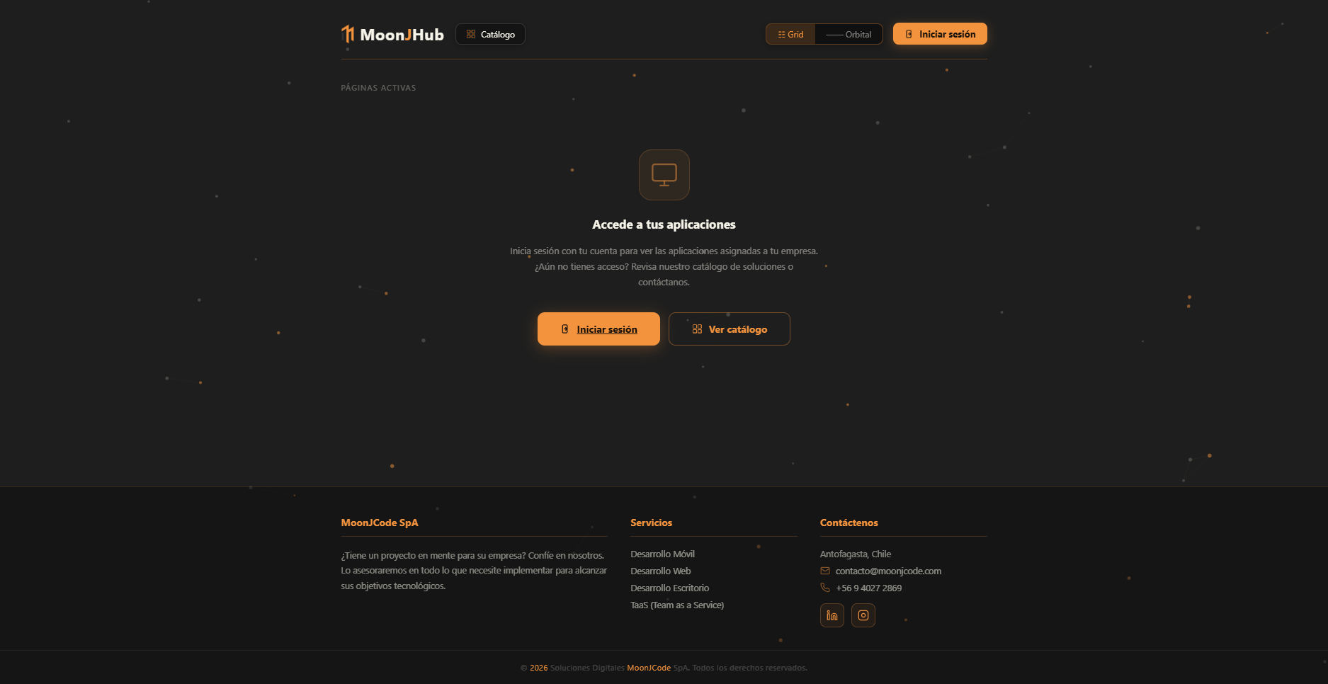 MoonHub Dashboard