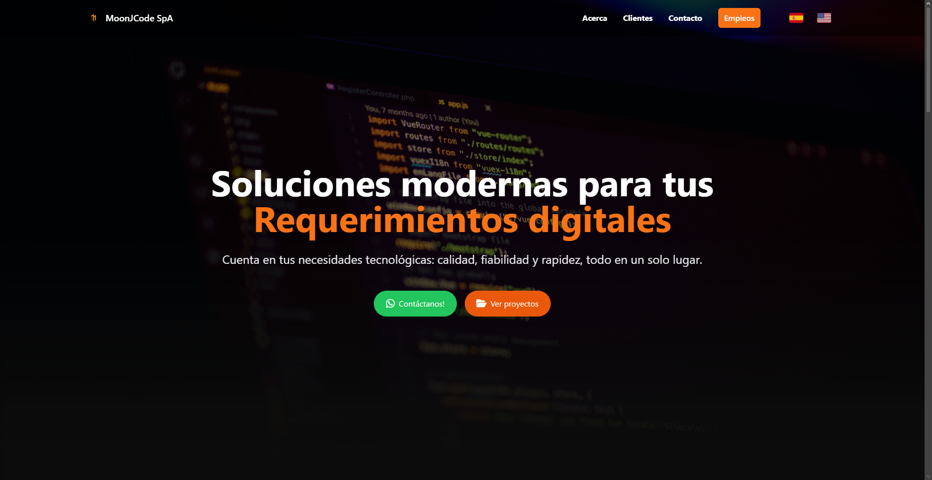 MoonJCode Website